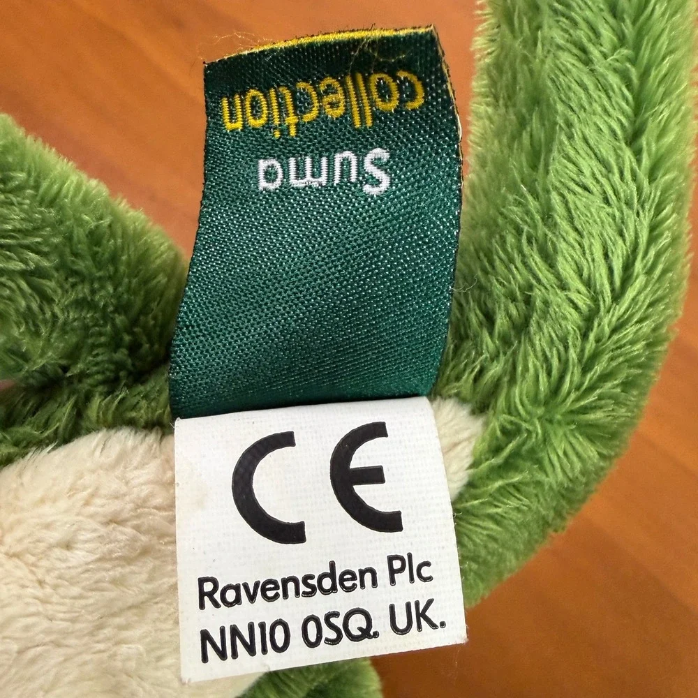 Ravensden Suma Collection Crocodile Plush Green Alligator Stuffed Animal 7 Inch